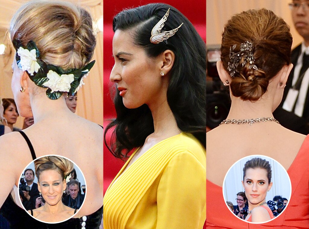 Statement Hair Accessories From 2014 Met Gala Red Carpet Trends