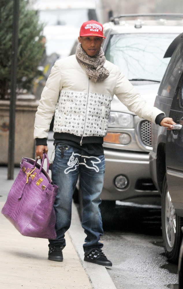 Men Celebrities Wearing Designer Bags