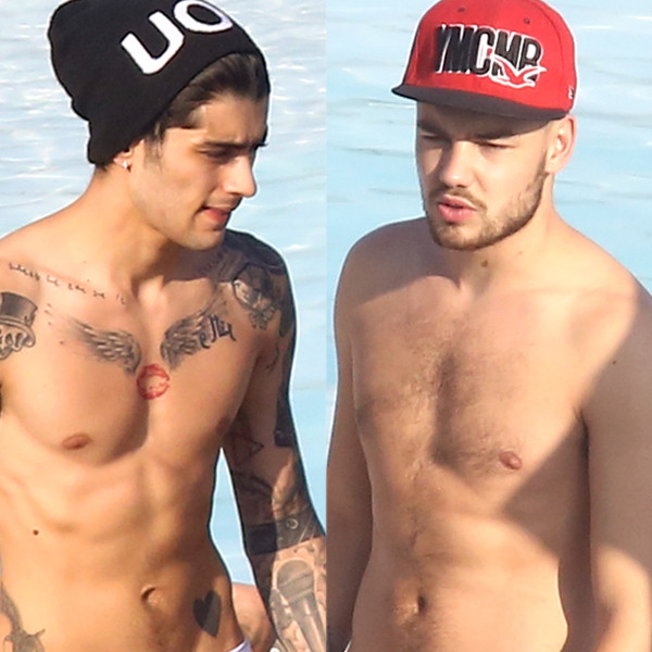 Zayn And Liam Are Sexy And Shirtless At The Pool—see The Pics E Online 