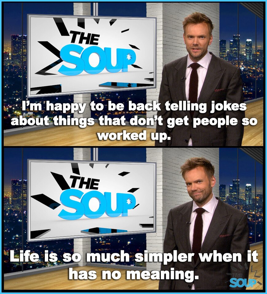 After the WHCD from The Soup In Pictures E! News