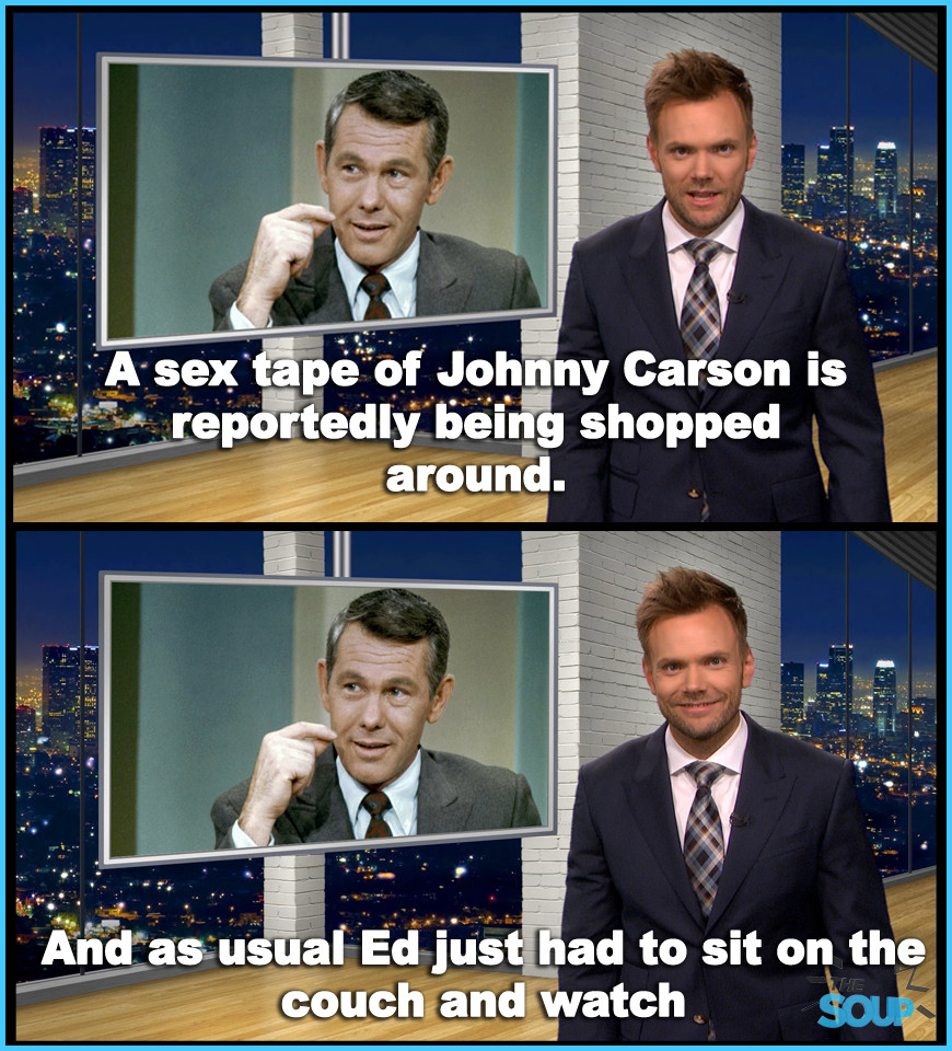 Johnny Carson Sex Tape From The Soup In Pictures E News