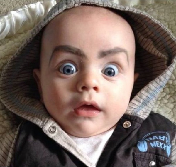 Drawing Eyebrows on Babies Is the Newest Trend E! News