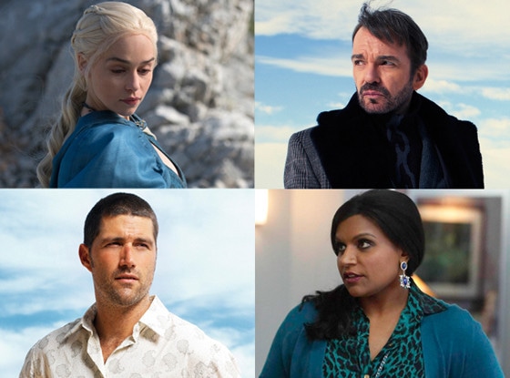 Game of Thrones, Lost, Mindy Project, Fargo