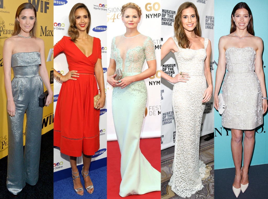 Best Looks of the Week: Rose Byrne, Jessica Alba, Jennifer Morrison, Allison Williams, Jessica Biel