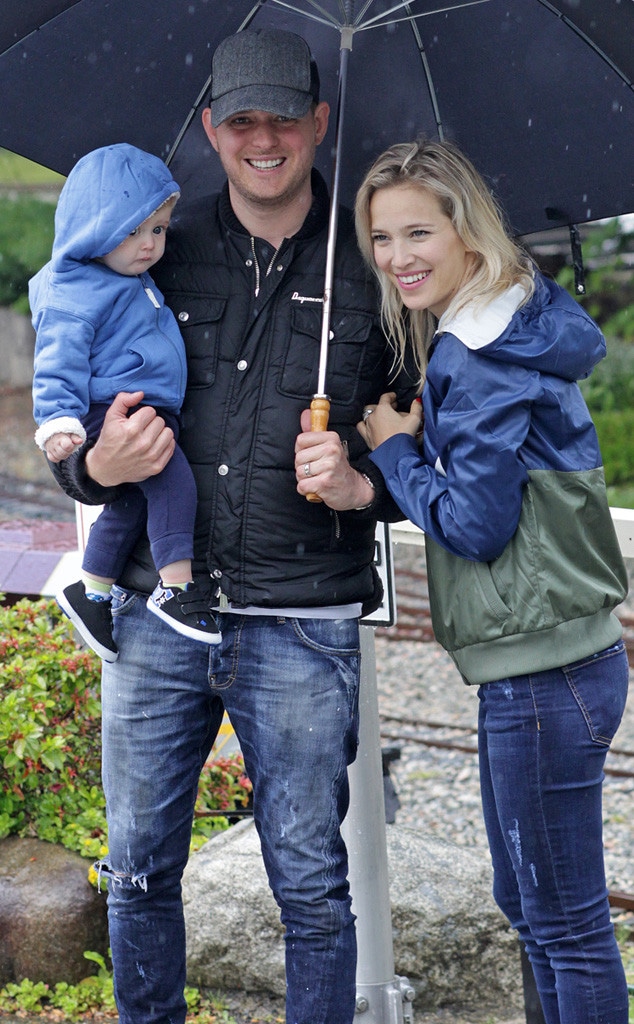 Michael Buble, Luisana Lopilato, Noah