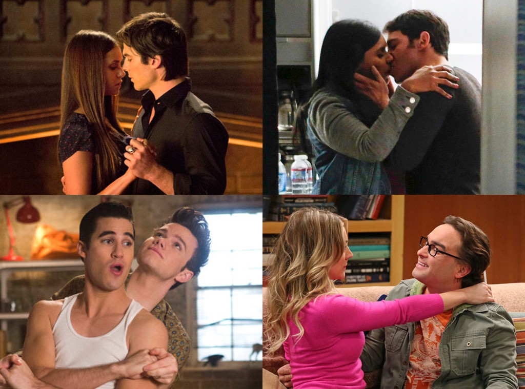 TV Couples, Vampire Diaries, The Mindy Project, Big Bang Theory, Glee