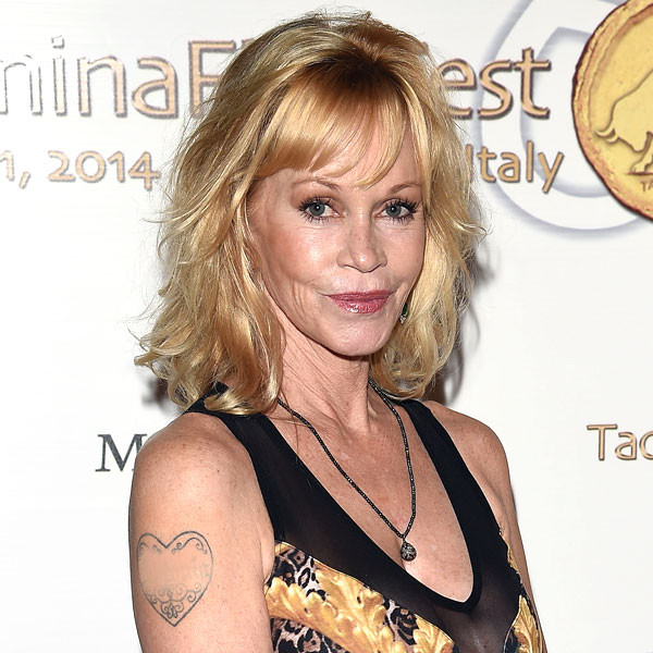 Melanie Griffith Alters Antonio Banderas Tattoo & Moves Wedding Ring ...