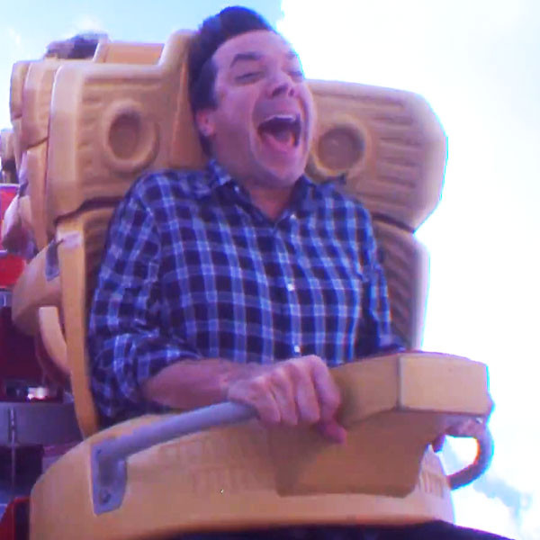 Watch Jimmy Fallon and Kevin Hart Ride a Roller Coaster E! Online