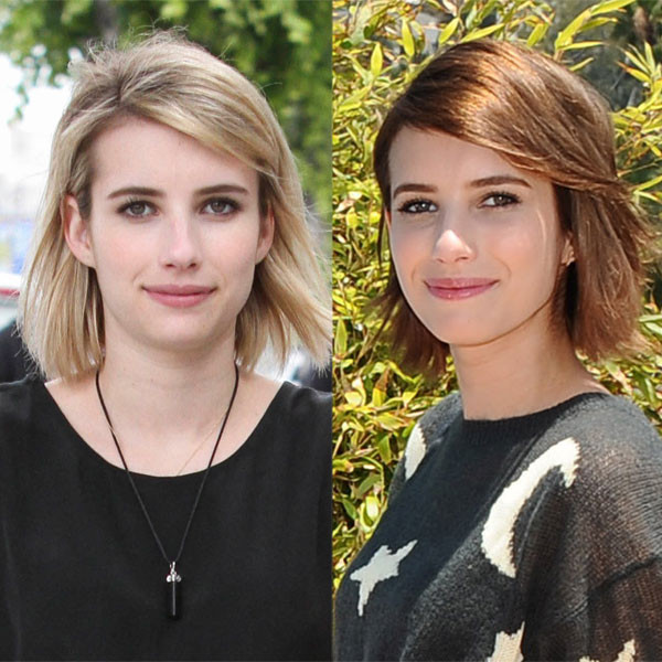 Emma Roberts Tragt Jetzt Brunetten Bob E Online Deutschland