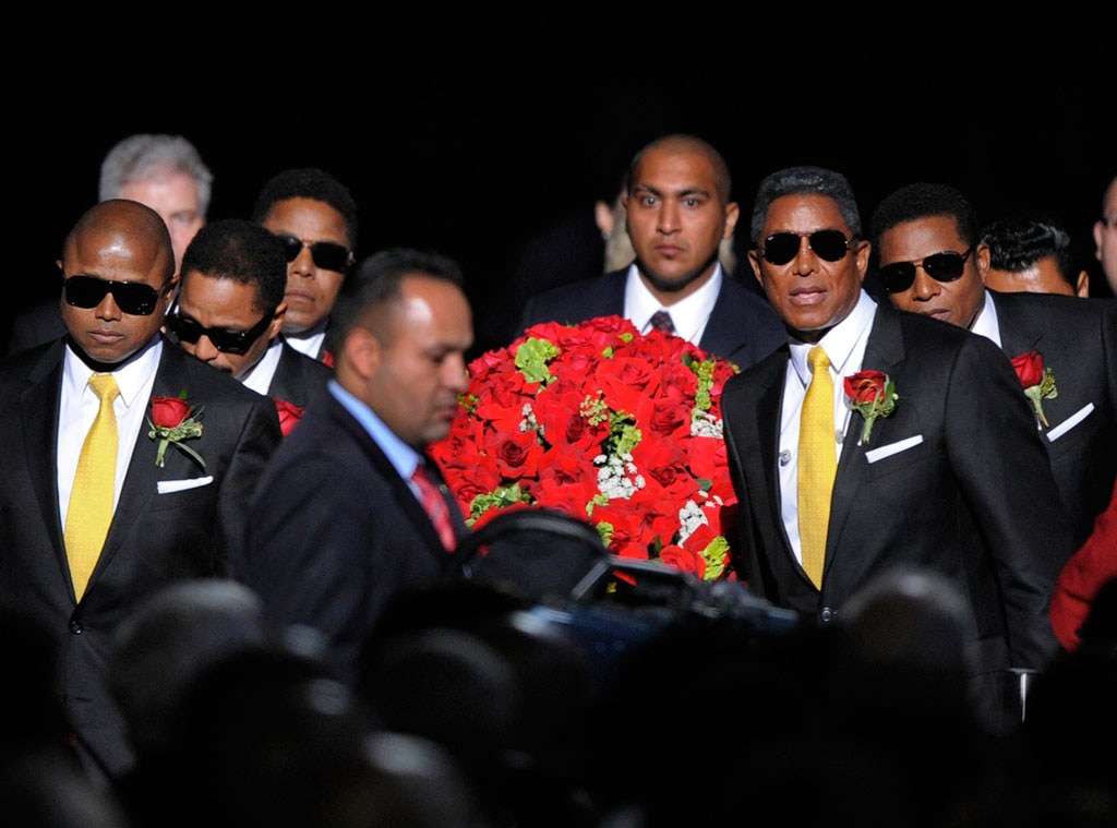 The Jackson Brothers from Michael Jackson's StarStudded Memorial E! News