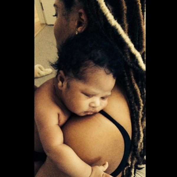 See Ciara & Baby Future Cuddle in Adorable New Photo!