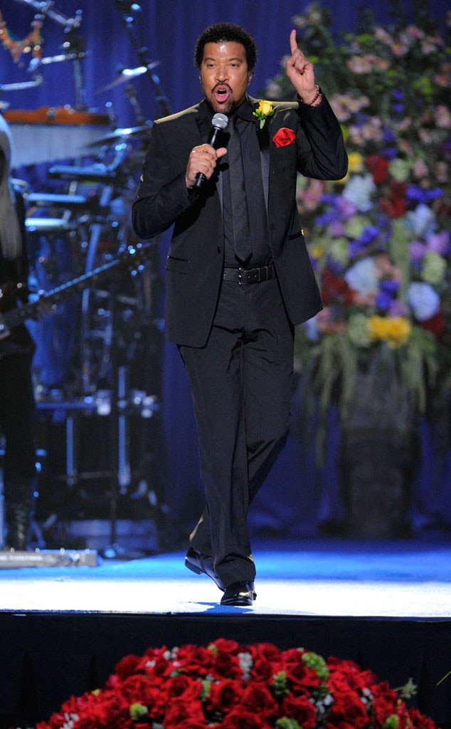 Lionel Richie from Michael Jackson's StarStudded Memorial E! News