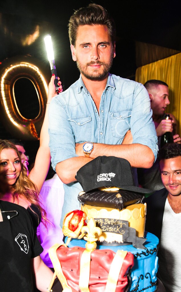 Scott Disick from Celebrity Birthday Bashes! E! News