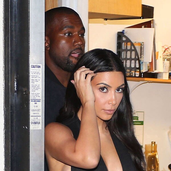 Kims Side Boob Cleavage Is Super-Sexy! See the Date Night