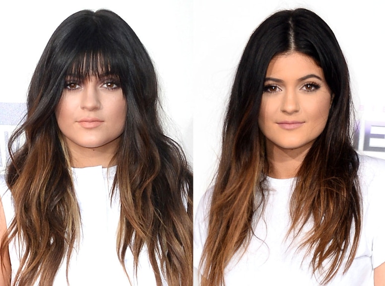 Kylie Jenner, Bangs