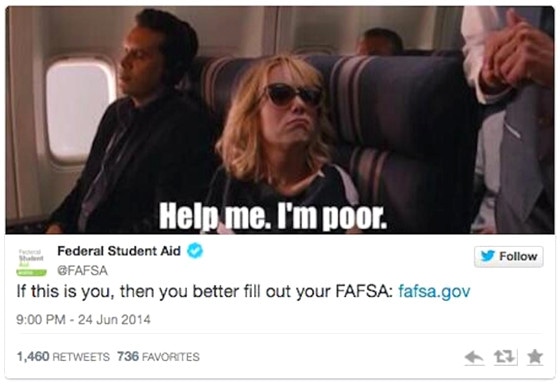 FAFSA Tweet