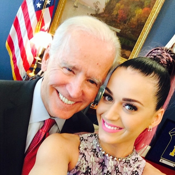 Katy Perry, Joe Biden, Instagram