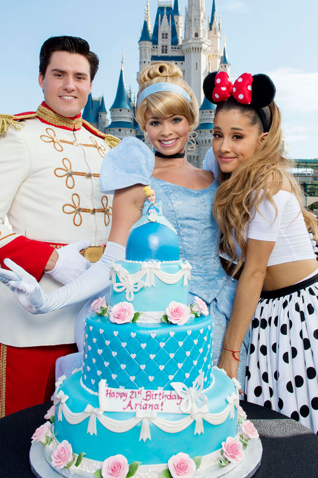 Ariana Grande from Stars at Disneyland & Disney World | E! News