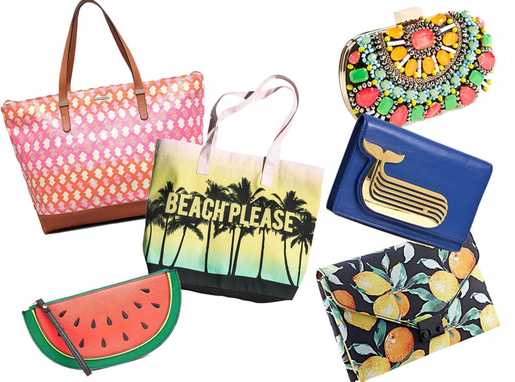 56 Perfect Summer Bags: Beach Totes, Colorful Clutches & Tons More! | E ...