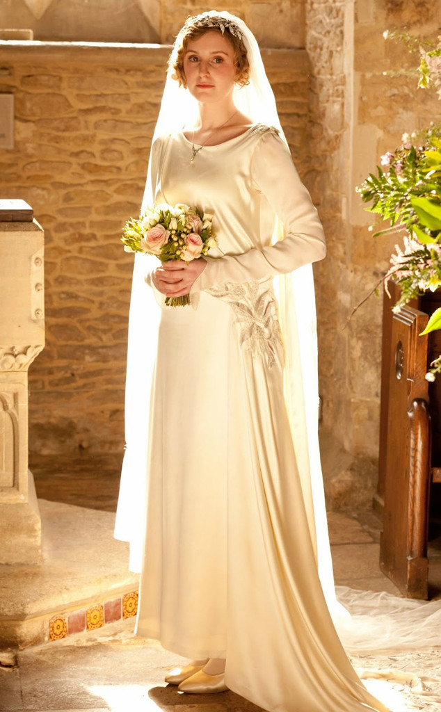 8. Edith’s Wedding on Downton Abbey from The 19 Most Horribly Horrible ...