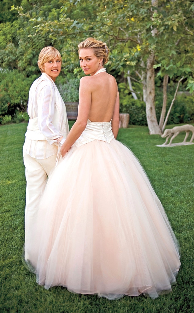 Ellen DeGeneres and Portia de Rossi Share Wedding Day Footage - E! Online