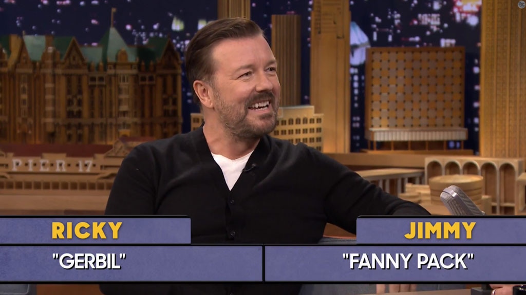 Ricky Gervais, The Tonight Show with Jimmy Fallon