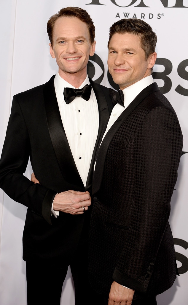 Neil Patrick Harris, David Burtka, Tony Awards