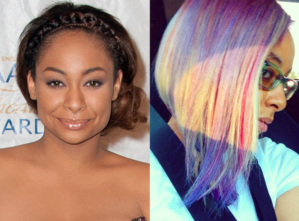 Raven Symon  from Celebrities Changing  Hair  Color  E News