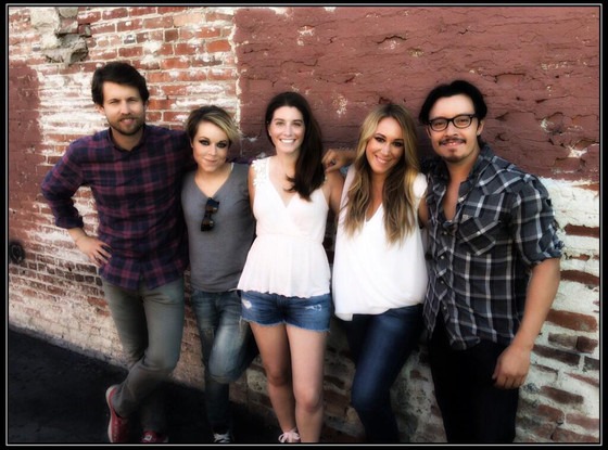 Gosh! Jon Heder, Haylie Duff, Tina Majorino and Efren Ramirez Reunite