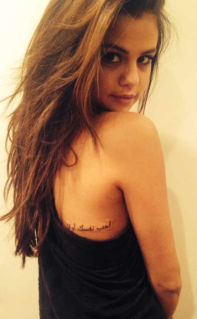 Selena Gomez, Tattoo