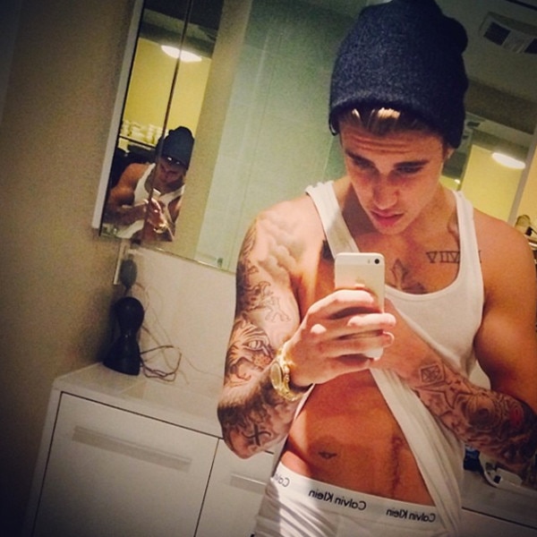 justin bieber underwear pics