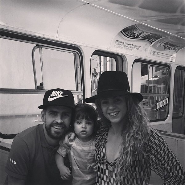 Shakira, Gerard Pique, Milan