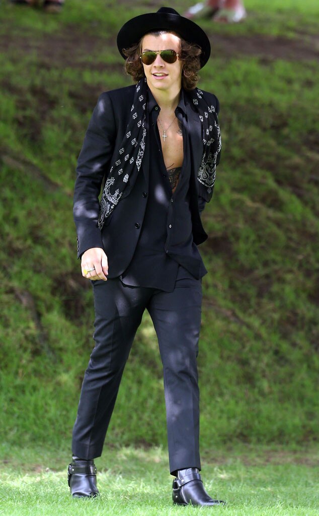 Harry Styles Gets Close With Lou Teasdale at Louis Tomlinson's Mom's