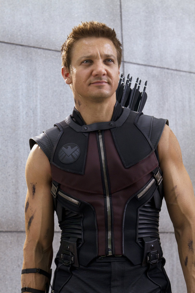 Jeremy Renner, Hawkeye from Hottest Star Superheroes & Villains | E! News