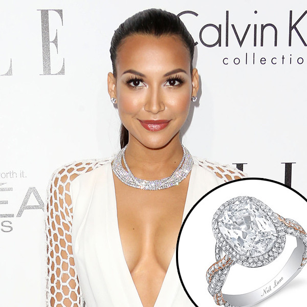 Naya Rivera S 150k Wedding Ring Get The Scoop E Online