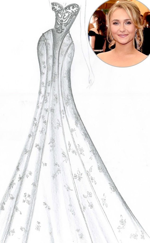Custom Wedding Dress Sketch Bridal Gown Design Wedding Dress - Etsy