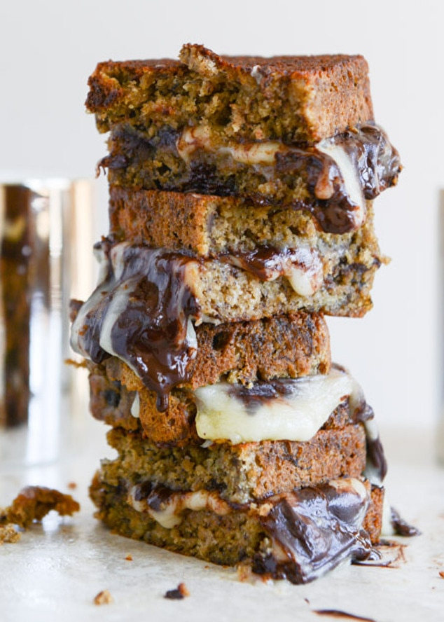 Banana Bread, Brie and Chocolate Grilled Cheese from Editors