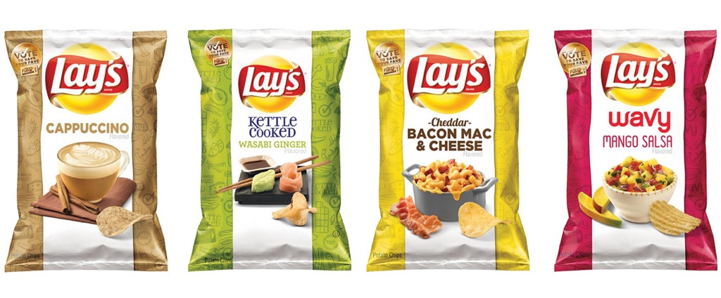 Lays Four Flavors