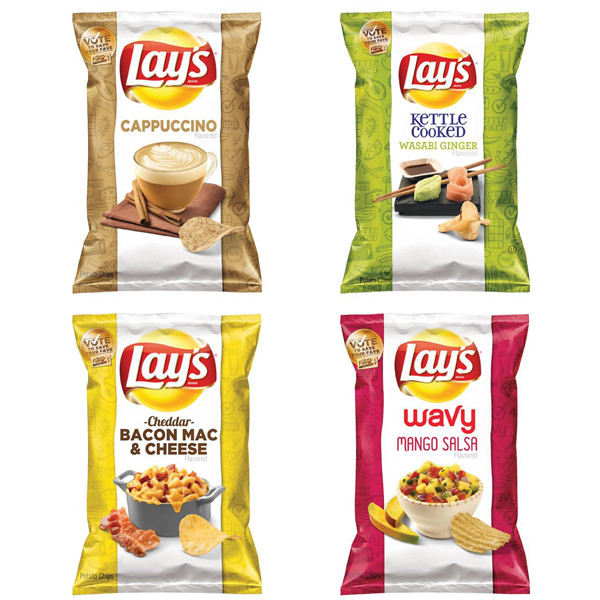 We Taste Tested Lay's 4 New Chip Flavors E! Online UK