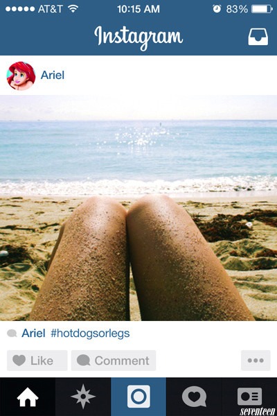 Instagram Princesas Disney