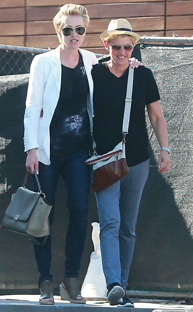 Portia De Rossi And Ellen Degeneres From The Big Picture Todays Hot Photos E News 