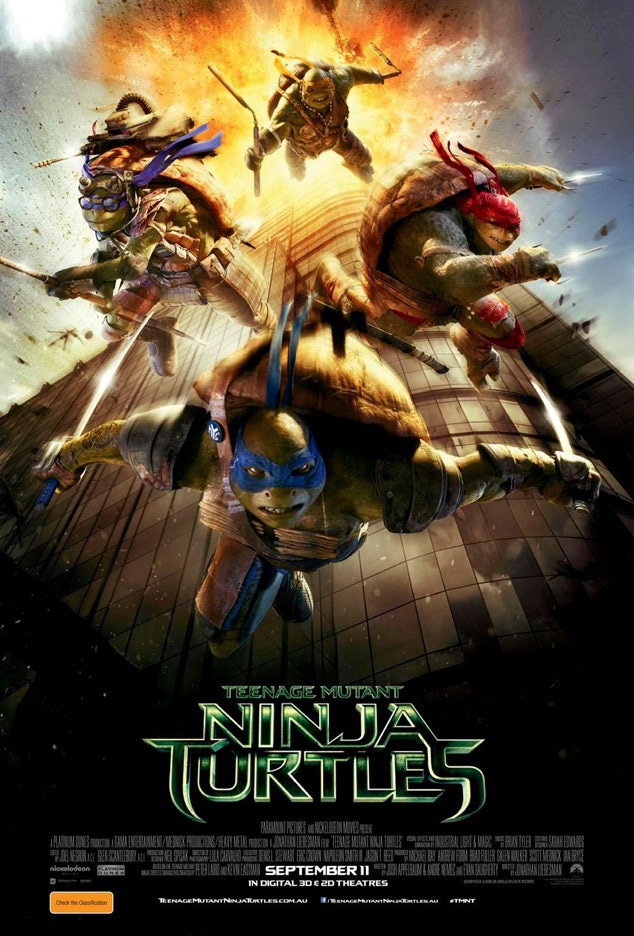 Teenage Mutant Ninja Turtles Poster Australia