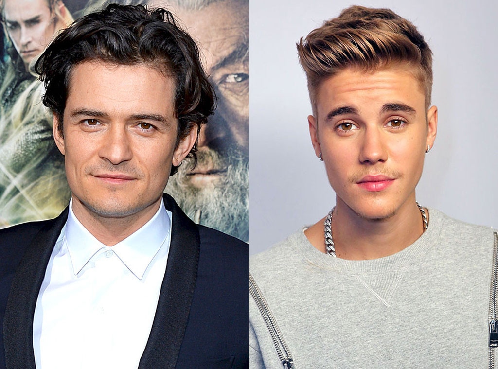 Orlando Bloom, Justin Bieber