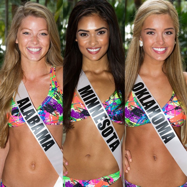 See the 2014 Miss Teen USA Contestants Sizzle in Their Bikinis