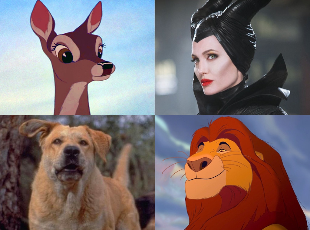 Depressing Disney, Bambi, Maleficent, Old Yeller, Mufasa