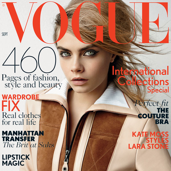Cara D Covers British Vogue's 2014 September Issue - E! Online
