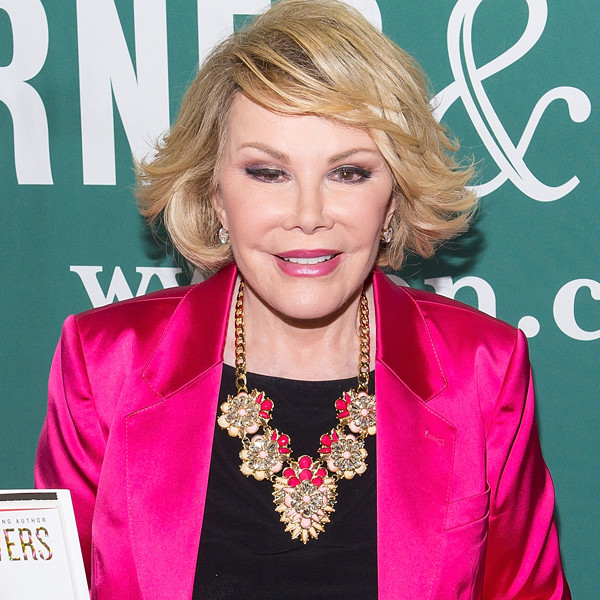 Joan Rivers Hospitalized After Throat Surgery Complications E Online 