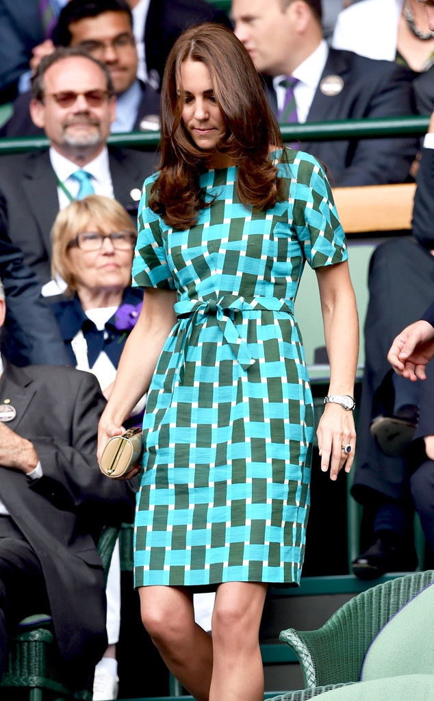 Kate Middleton Wears Gorgeous Dress at Wimbledon 2014 Kate Middleton Wears Gorgeous Dress at Wimbledon 2014