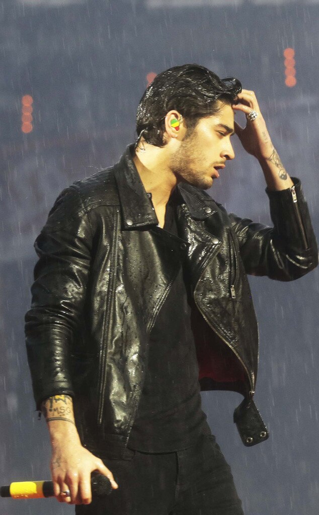 Zayn Malik from One Direction's Wet and Wild Concert E! News