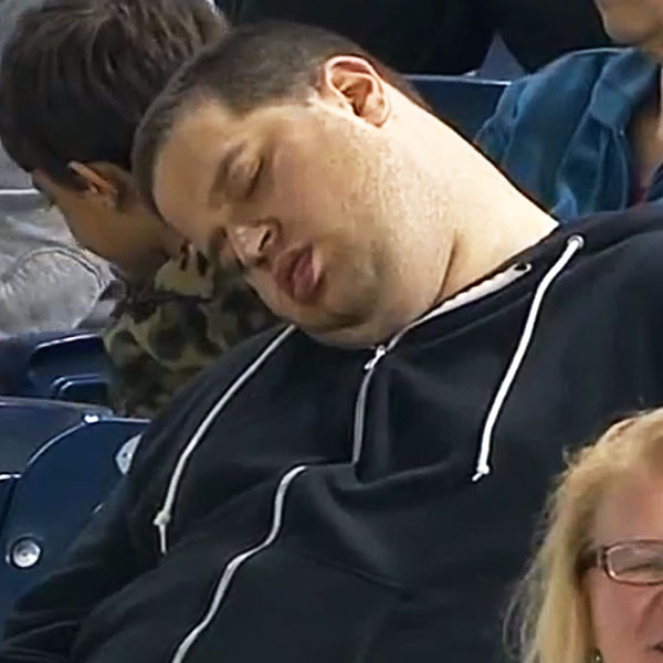 PIC: Sleeping Yankees Fan Cares Not For Your Rivalry Talk - NOTSportsCenter